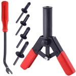 Glarks 42pcs Plastic Rivet Gun Set, Fastener Removal Tool And Universal Pop.... Fixed Price $30.25.