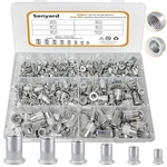 Rivet Nuts Assortment Kit, 220 Pcs Stainless Steel M3 M4 M5 M.... Fixed Price $32.87.