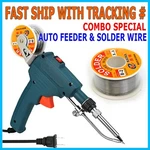 60w/80w Solder Gun Kit Auto Soldering Feed Hand-held Welding Iron Power Tool. Fixed Price $12.95.
