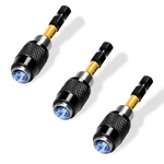 Elead 3-piece Quick Change Bit Holder, 1/4" Magnetic Hex Shank Drill Bit.... Fixed Price $13.72.