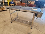 Vevor Belt Conveyor Pvc Stainless Steel 59"x23.6". Fixed Price $299.99.