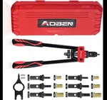 Aoben 16 Rivet Nut Tool Kit / 10 Piece Set Model/ Ab7002/ New Item. Fixed Price $39.00.