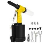 Fichfoye Heavy Duty Pneumatic Rivet Gun, 3916lbs Gun Set- 3/32, 1/8, 5/.... Fixed Price $99.99.