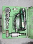 Greenlee 7306sb 1/2" - 2" Slug Buster Knockout Punch And Hydraulic Driver Set. Fixed Price $375.82.