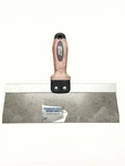 Wal-board Tools Soft Grip Drywall Taping Knife, 12 Inch Stainless Steel Blade. Fixed Price $8.00.
