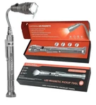 Loconha Led Mganetic Extendable Pick Up Tool With 4 Batteries - Extends To 22.5. Fixed Price $19.99.