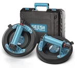 Seesii 2-pack 8" Vacuum Suction Cup Lifter 440lbs For Large Tile Glass Granite. Fixed Price $35.99.