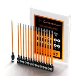 Crosstar 6" Impact Long Torx Bit Set 15pc (tt7-tt40) S2 Steel Security Tamper.... Fixed Price $48.55.