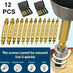 12pcs Damaged Screw Extractor Broken Screws Bolt Stripped Remover Tool Kit Easy. Fixed Price $11.33.