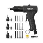 Pneumatic Rivet Nut Gun With #8-32, 10-24 & 1/4-20 Quick-change... Usa Fast Ship. Fixed Price $193.09.