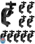 Qwork Heavy Duty Truss Clamp Stage Light Trigger Clamp, 10 Pack 330 Lb. Alumi. Fixed Price $103.97.