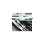 Falvfun 4pcs Car Door Sill Protector, Anti Scratch Vehicle Multicolor. Fixed Price $14.69.