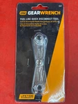 New Gearwrench 3321 Fuel Line Quick Disconnect Tool Fits 5/16" & 3/8" Lines. Fixed Price $14.99.