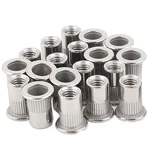 20pcs 3/8''-16 Stainless Steel Rivet Nuts Nutsert Threaded Insert Rivnuts. Fixed Price $14.12.