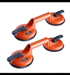 Vevor Vacuum Suction Cup Double Glass Lifter 4.7" 330 Lbs 2 Pack Aluminum Handle. Fixed Price $22.90.