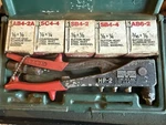 Marson 200 Kit Hp-2 Hand Riveter With Rivet Assortment Made In Usa. Fixed Price $34.00.