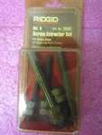 Ridgid 35580 1/4 In. To 1/2 Diameter Screw Extractors 4 Post - Missing 1. Fixed Price $39.99.