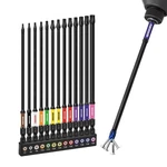 Geinxurn 13pcs Torx Screwdriver Bits Set, 6 Double Impact Magnetic S2 Steel L.... Fixed Price $22.24.