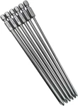 Wolfride 6pcs 1/4 Inch Hex Shank Long Phillips Head Screwdriver Bits Set Magneti. Fixed Price $14.10.