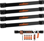 Horusdy 12" Magnetic Tool Holder Strip, 4-pack Magnet Bar For Garage Organi. Fixed Price $26.61.