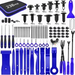 Gooacc 238pcs Auto Trim Removal & Clip Set With Fasteners Pliers (grc-207). Fixed Price $42.05.