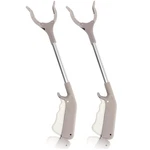 Liftatapa Grabber Tool, 2 Pack Reacher Tool 16 Inch Trash Light Brown. Fixed Price $16.92.