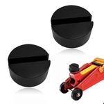 2 Pcs Rubber Jack Pads, Slotted Floor Stand Pad Adapter Buffering Pad, U.... Fixed Price $10.18.