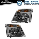Trq Headlight Assembly Set Fits 2010-2013 Ford Transit Connect. Fixed Price $201.37.