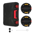 Heavy Duty Vacuum Glass Suction Cup 2pcs 8inch 440lbs Capacity Anti-slip Base. Fixed Price $32.80.