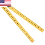 Folding Meter Stick Measure In Inches, Centimeters, Millimeters And Meters L. Fixed Price $20.12.