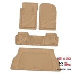 Flextough Heavy Duty Rubber Car Floor Mats All Weather & Cargo Liner For Beige. Fixed Price $55.29.
