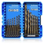 Cobalt Drill Bit Set, Znximer Metal Set For Steel, Hardened Metal,. Fixed Price $54.54.
