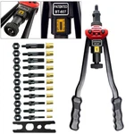 16" Riveter Gun Auto Rivet Tool Stainless Steel Nuts Insert Tools Mandrel Kit. Fixed Price $51.90.