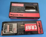 Nos Craftsman Rectangle Stainless Steel Magnetic Parts Tray Dish 941329 + Magmat. Fixed Price $49.97.