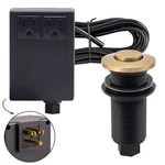 Westbrass Sink Top Waste Disposal Air Switch And Dual Outlet Control Box Bronze. Fixed Price $24.99.