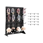 Vevor Pegboard Display Stand With 15 Hooks Panels Black (1 Pcs). Fixed Price $22.99.