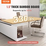 Vevor Bamboo Table Top, Rectangular Countertop For Home & Office. Fixed Price $332.07.