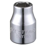 Westward 3/8 In Drive, 5/16" Hex Sae, Socket, 6 Points, Steel, Chrome,. Fixed Price $12.06.