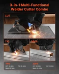3-in-1 Plasma Cutter Welder Combo - Cut/tig/mma, 50a Non-contact Cutting Machin. Fixed Price $302.88.