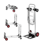 Vevor Aluminum Folding Hand Truck, 2 In 1 Design 400 Lbs Capacity, Heavy Duty. Fixed Price $92.99.