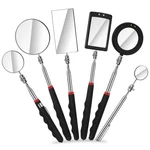 6 Pcs Led Telescoping Inspection Mirror,retractable Mechanical Mirror Too.... Fixed Price $31.67.