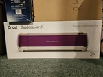 Cricut Explore Air 2 Smart Cutting Machine Boysenberry *with Vinyl & Tools*. Fixed Price $300.00.