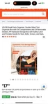 Vevor Small Parts Organizer, Double-sided Tool Organizer Box With 34 Compartment. Fixed Price $8.00.