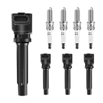 Stzjaye Ignition Coil Packs Uf656 And Iridium Spark Plugs Kit 93501.... Fixed Price $89.83.