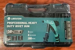 Professional Heavy Duty Rivet Gun Onehanded Pop Set Robust. Fixed Price $22.90.