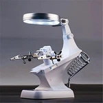 Third Hand Soldering Solder Iron Stand Holder Magnifier Helping Station Tool. Fixed Price $49.99.