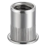 Wensilon Rivet Nut 1/4"-20unc 100pcs Stainless Steel 304 Finish Flat Head Riv.... Fixed Price $16.80.