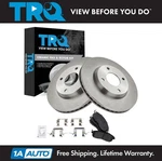 Trq Front Premium Posi Ceramic Brake Pads & Rotors Kit For Nissan New. Fixed Price $107.95.