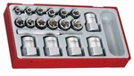 Teng Tools 18 Piece Damaged/ Rounded 3/8" & 1/2" Drive Stud Extractor Set,ttbe18. Fixed Price $432.67.