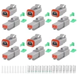 Gkg Dtk2 2 Pin Deutsch Connector Kit,6 Sets Dt Pin(6 Sets) - 62pcs. Fixed Price $20.64.